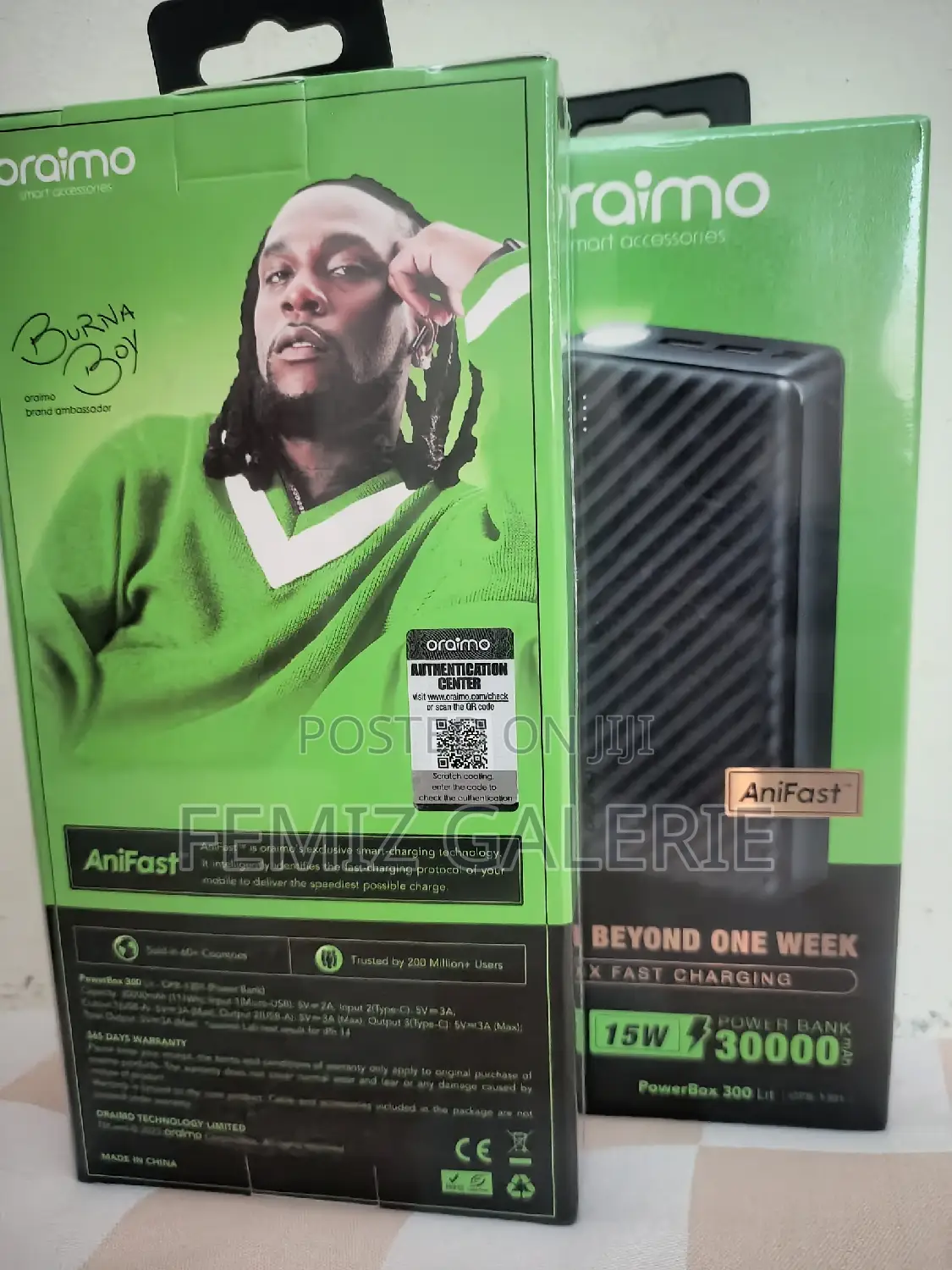 Oraimo Powerbox 300 Lite, 30000mah Power Bank