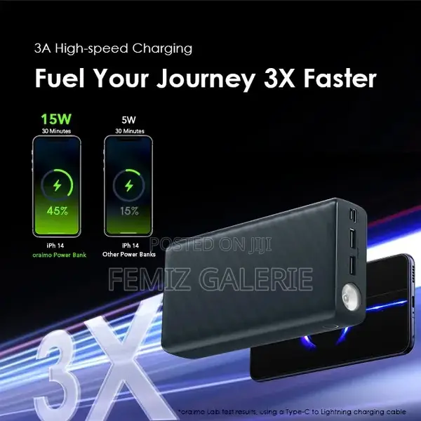Oraimo Powerbox 300 Lite, 30000mah Power Bank