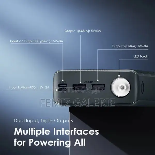 Oraimo Powerbox 300 Lite, 30000mah Power Bank