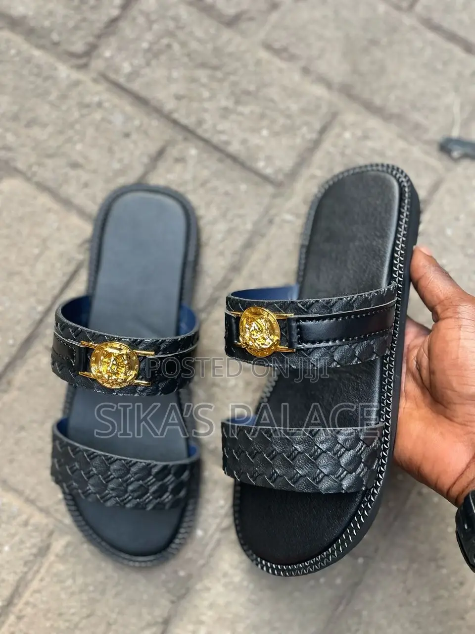 Handmade Versace Slippers