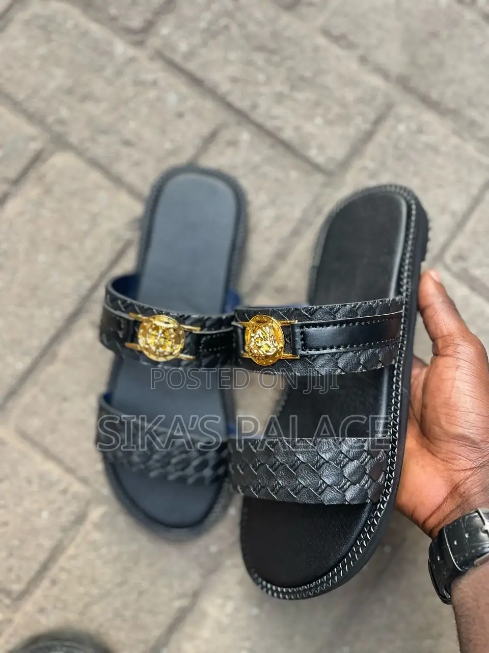 Handmade Versace Slippers