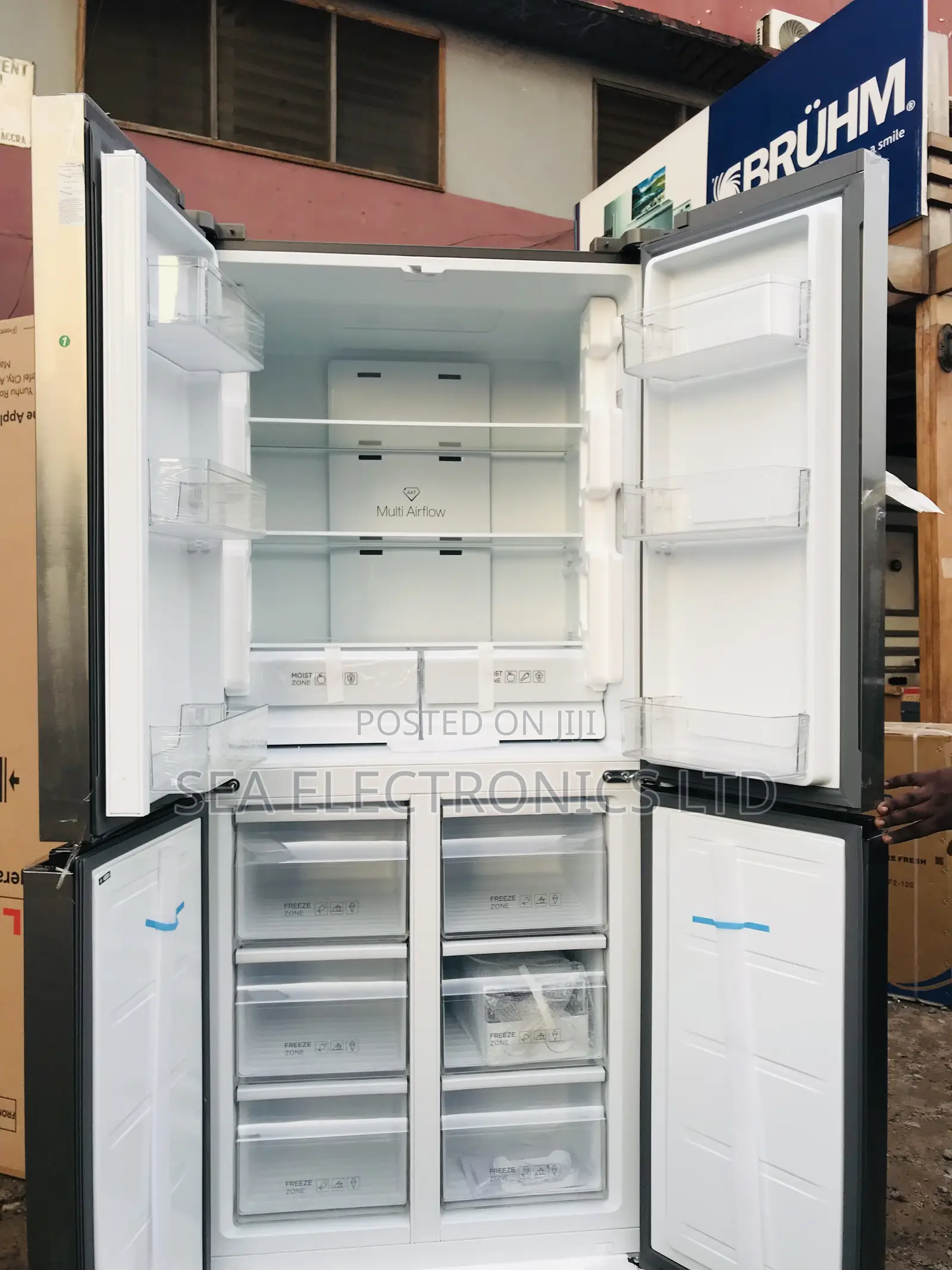 Quality TCL 429L Cross Door Inverter Fridge