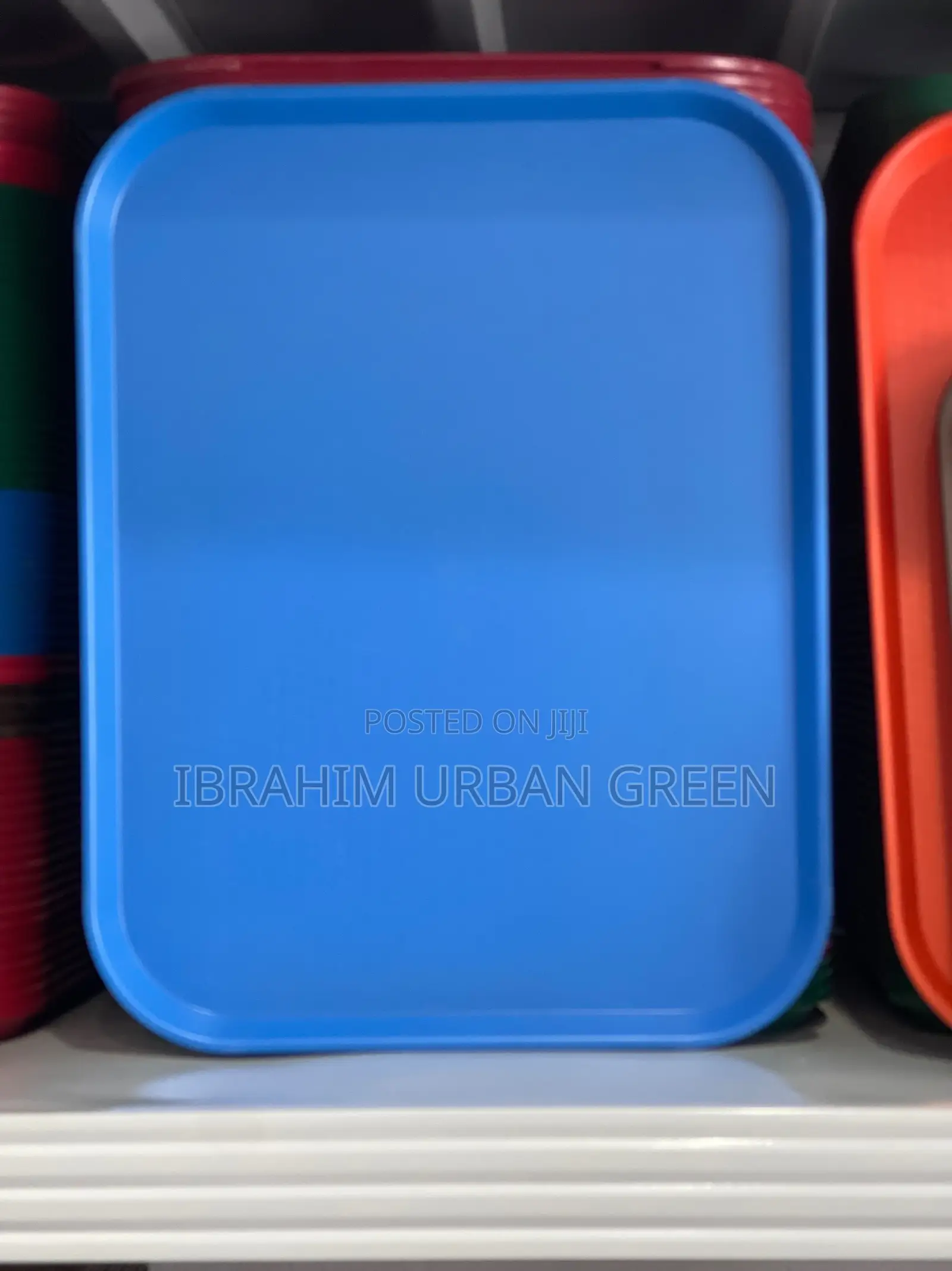 Serving Plates Blue