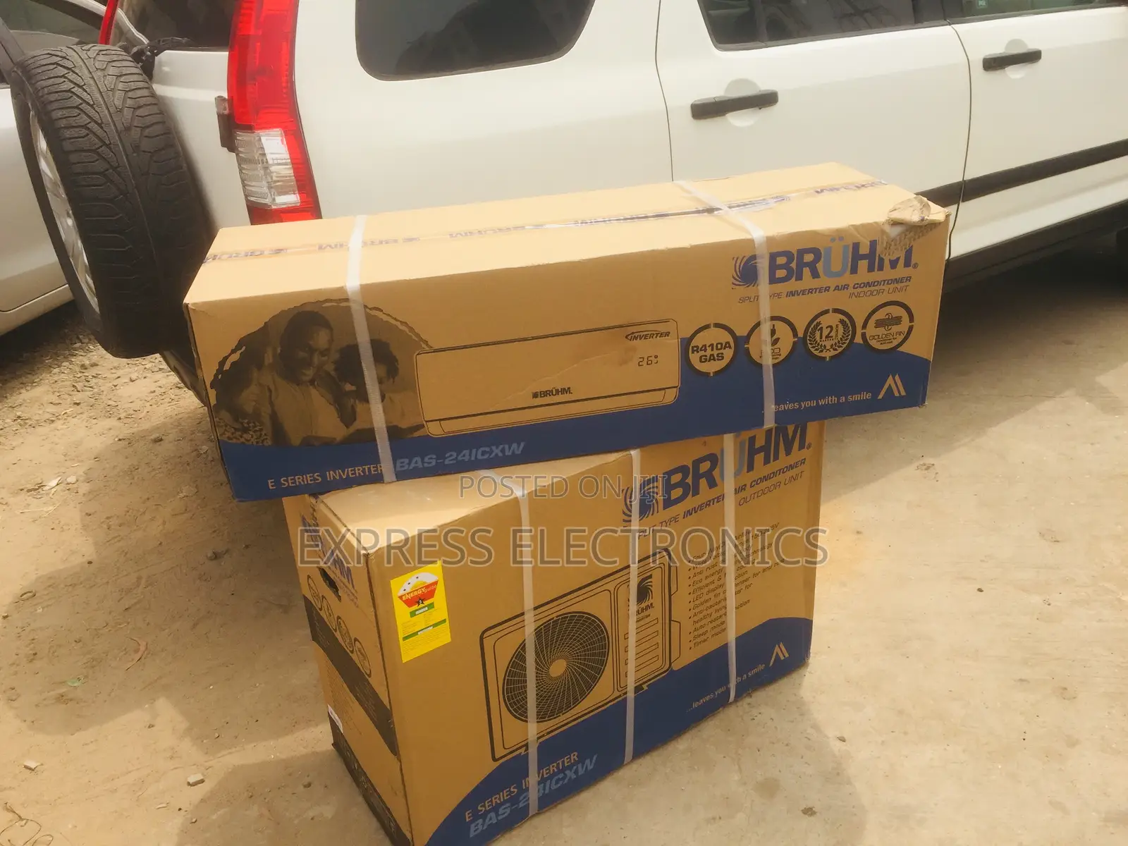 Washable Filter Bruhm Split R410 Gas 1.5hp