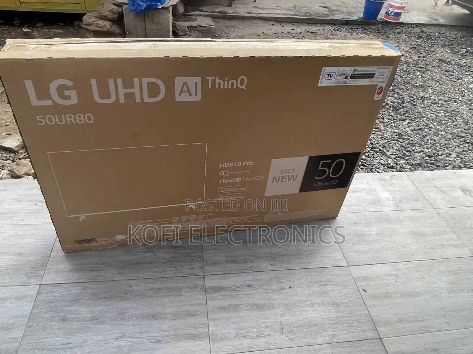 LG 50 Inch UHD Smart TV AI Thinq With Quick Start Guide