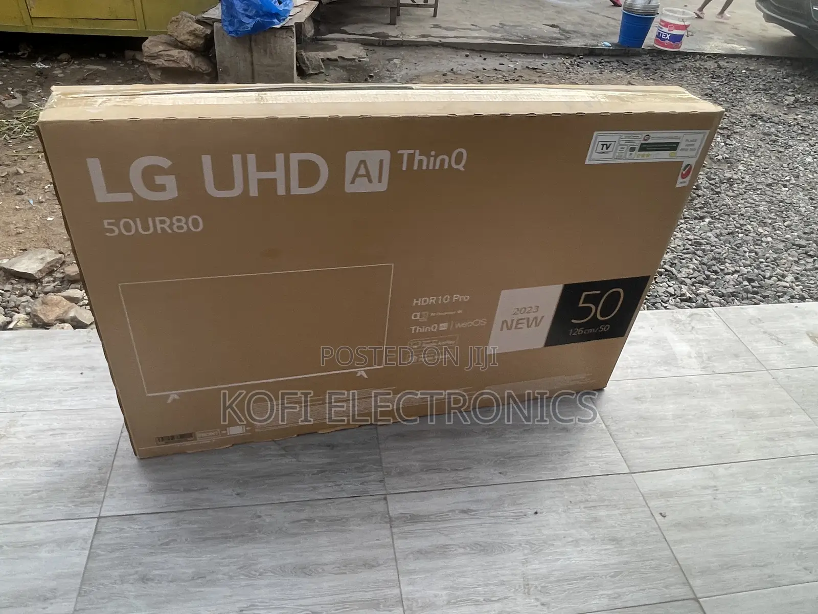 LG 50 Inch UHD Smart TV AI Thinq With Quick Start Guide
