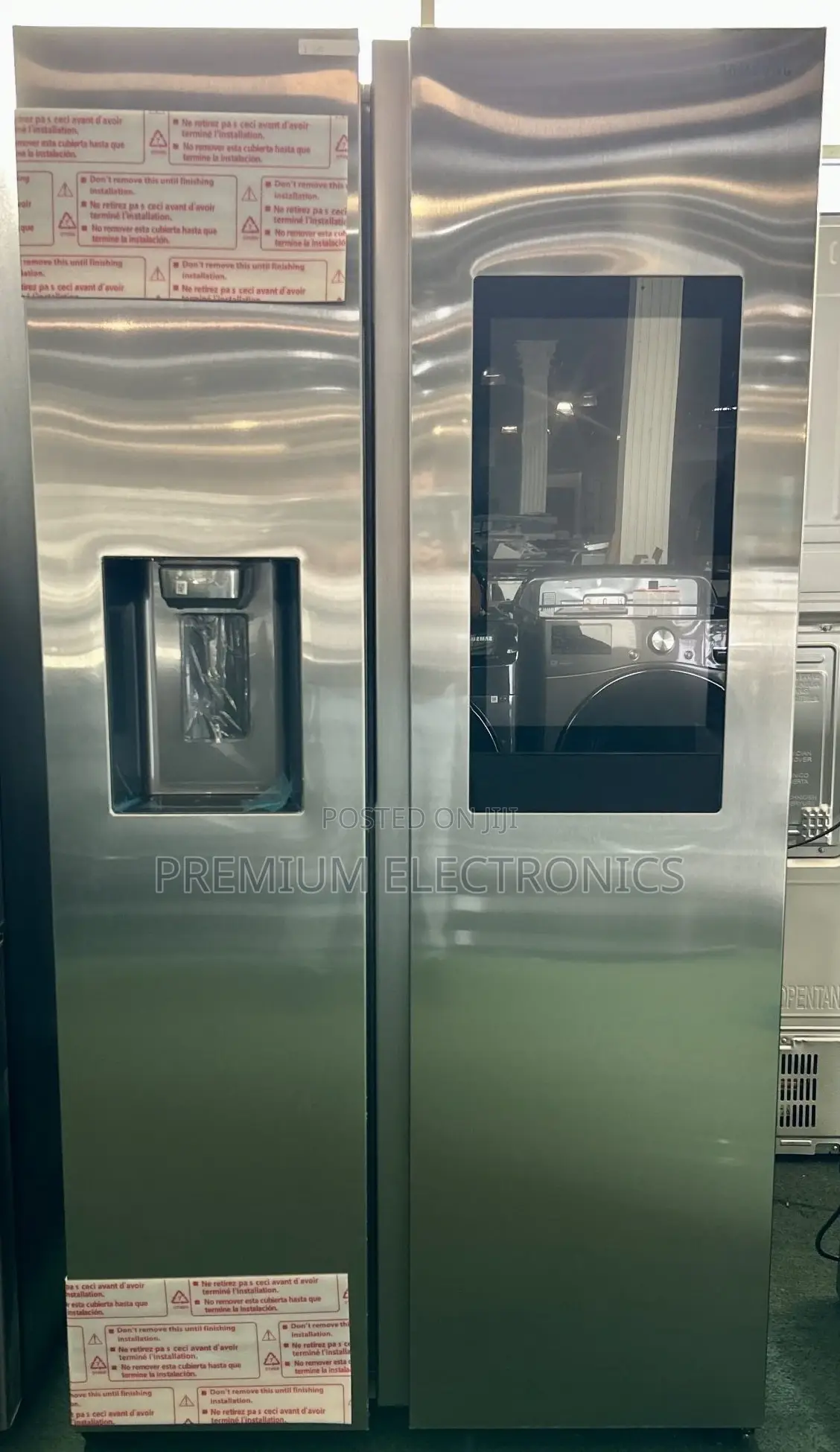 Samsung 756L Side-by-Side Fridge Touch Screen Family Hub