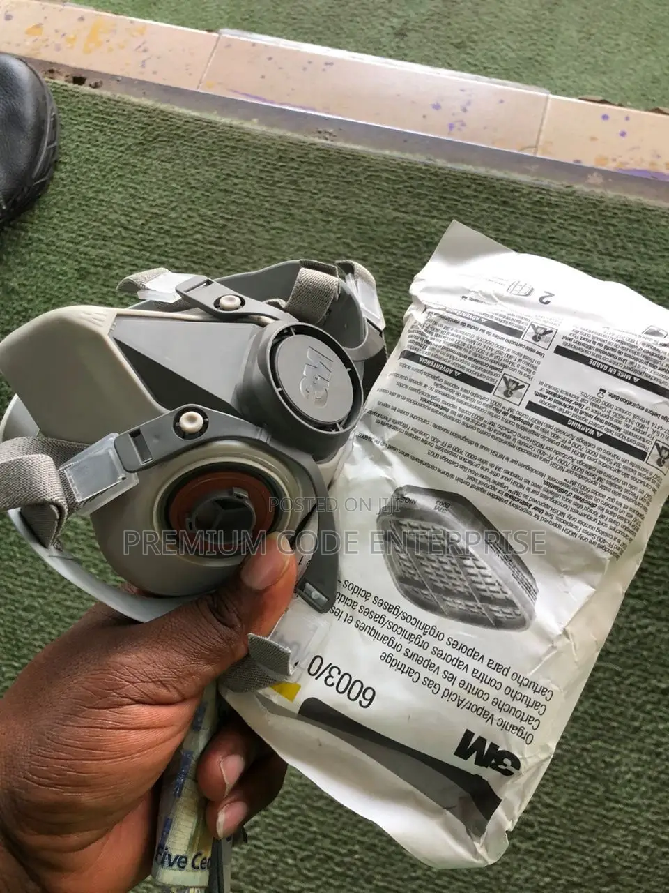 3M Half Mask Respirator Nose Mask