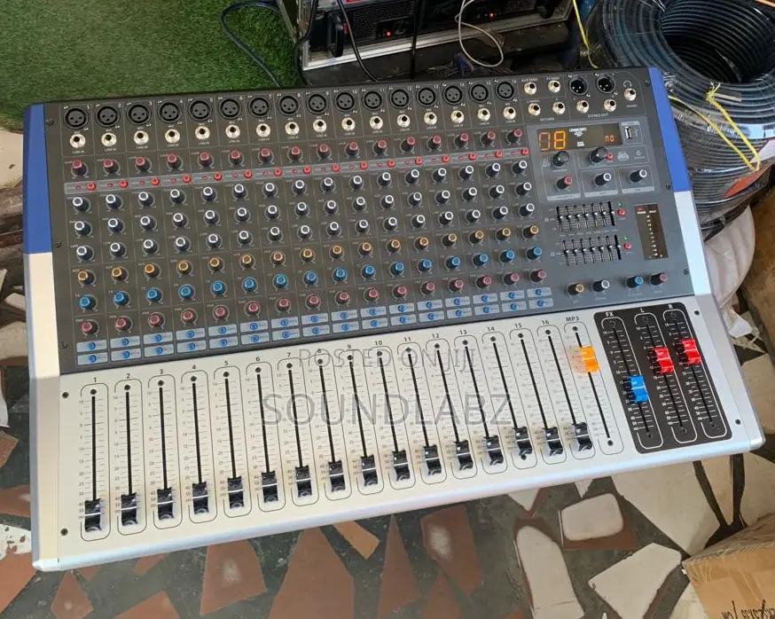 Yamaha Kv160 16channel Powered Mixer With Bluetooth-2000watt