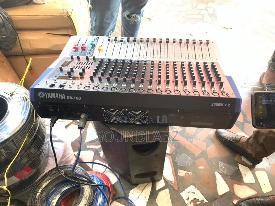 Yamaha Kv160 16channel Powered Mixer With Bluetooth-2000watt