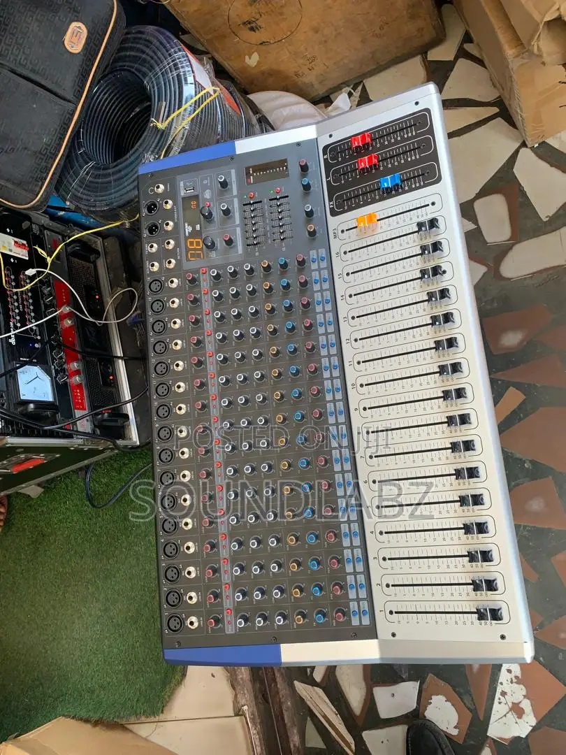 Yamaha Kv160 16channel Powered Mixer With Bluetooth-2000watt