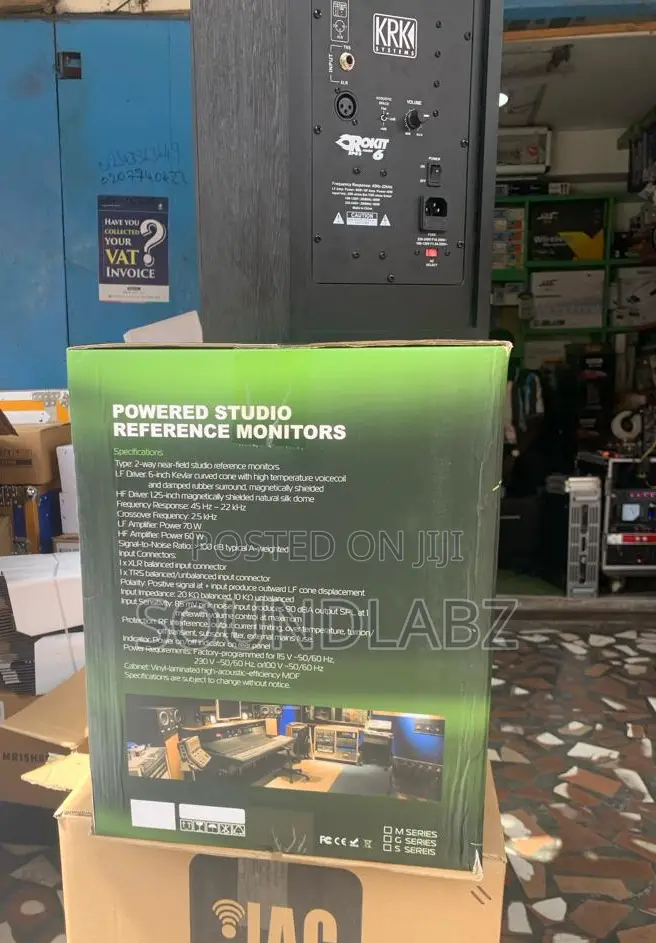 KRK Rokit6 6inches Nearfield Powered Studio Monitors (Pair)