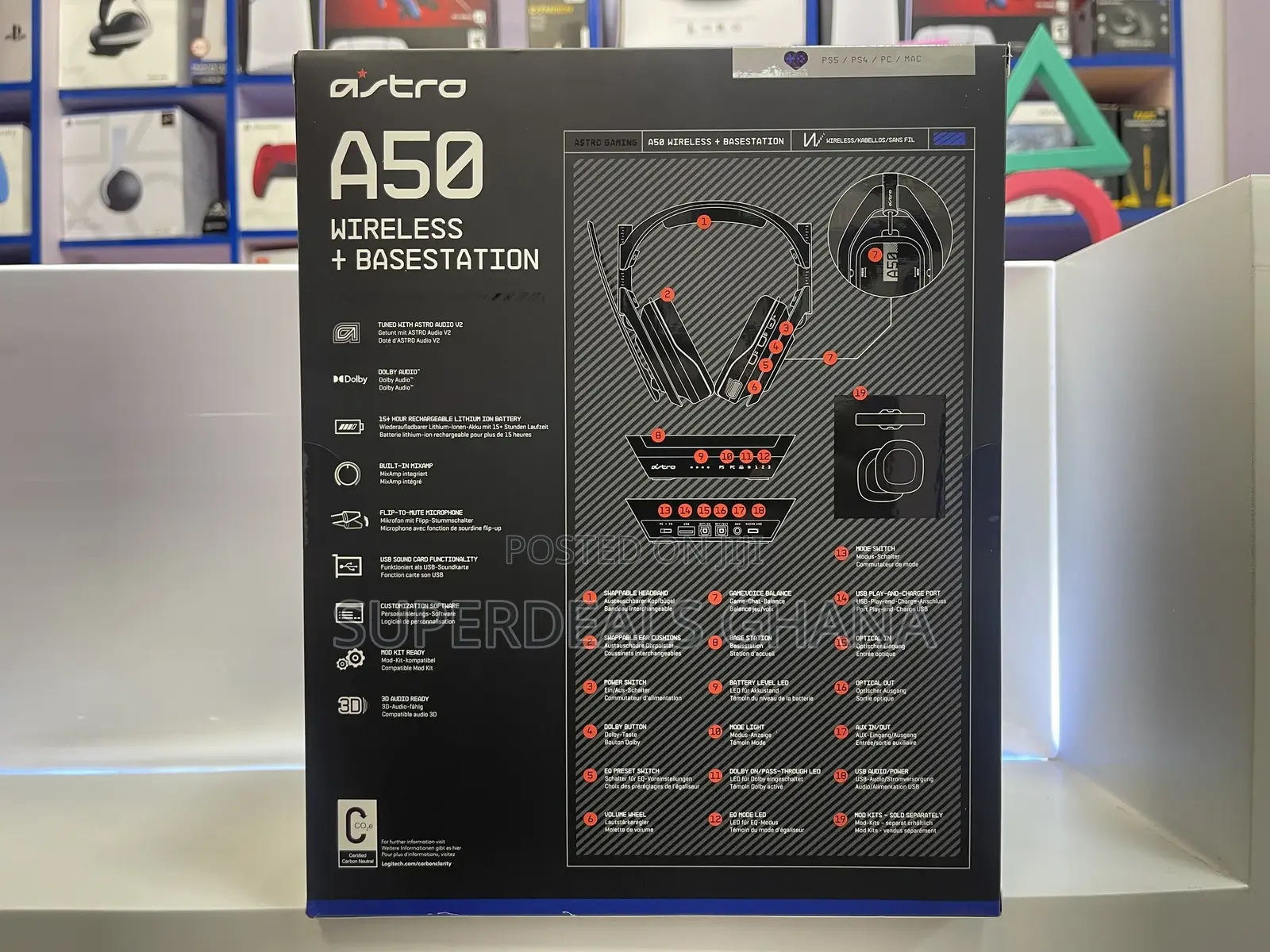 Astro A50 Wireless + Base Station