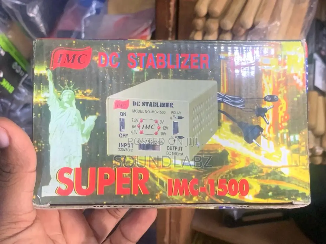 Super IMC-1500 DC Stabilizer Universal Adapter For Keyboard