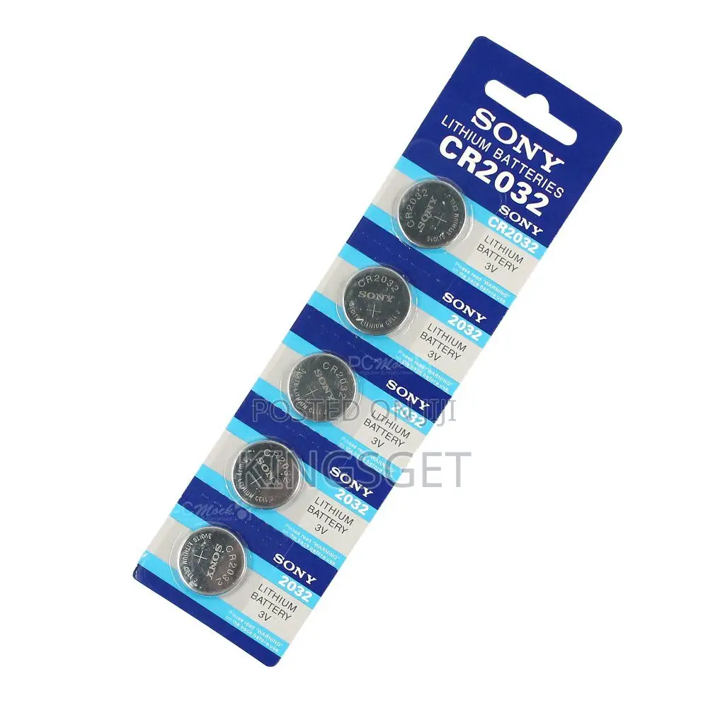 Sony Lithium Batteries Cr2032 5pcs Set