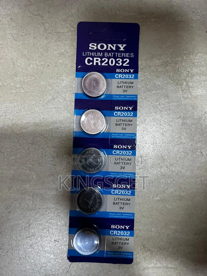 Sony Lithium Batteries Cr2032 5pcs Set