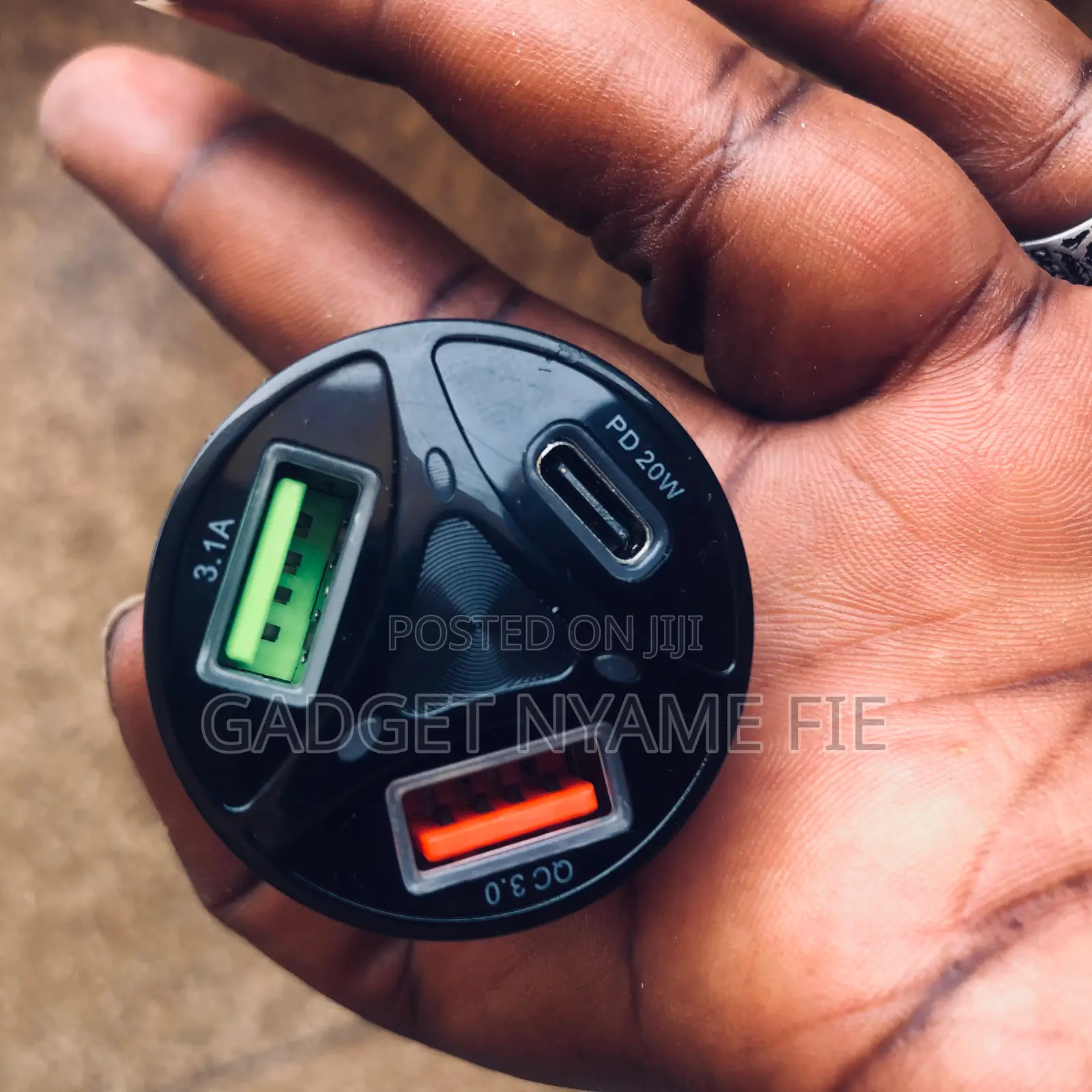 Power 3.0 Super Fast Charger (3 Usb Ports)