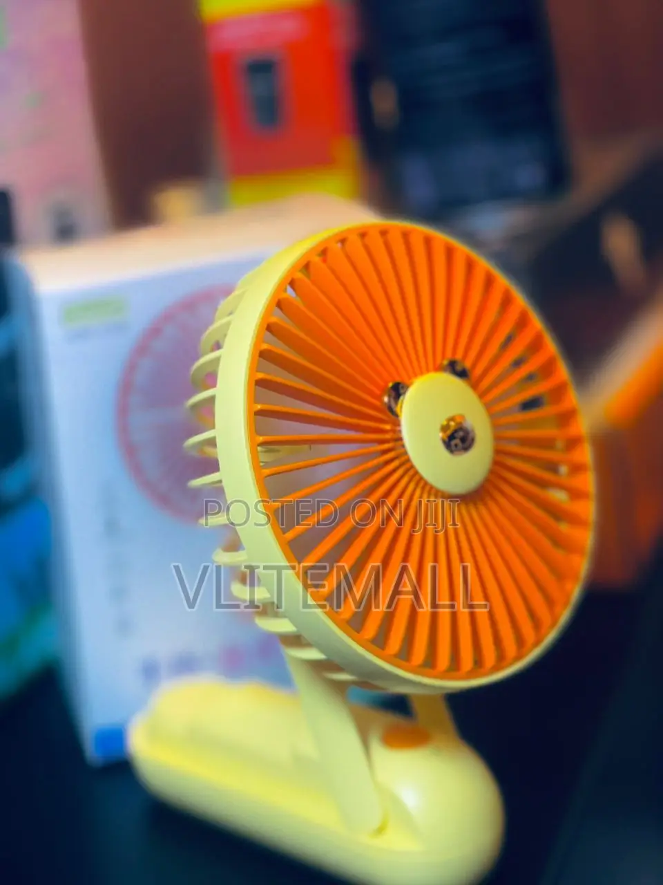 Hand-held Desktop Silent Folding Fan (DD-5614)