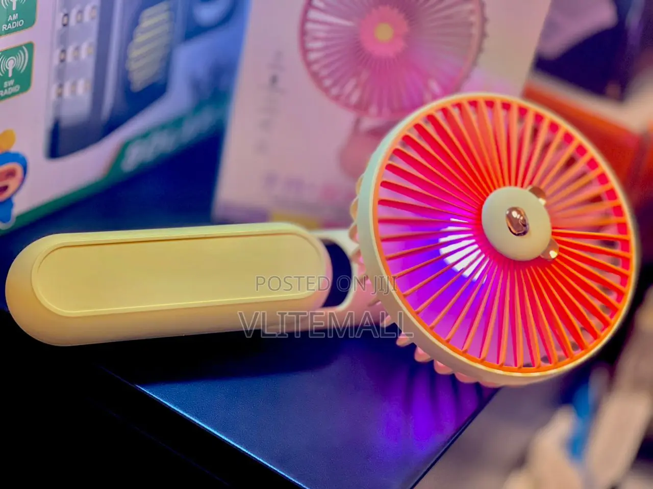 Hand-held Desktop Silent Folding Fan (DD-5614)