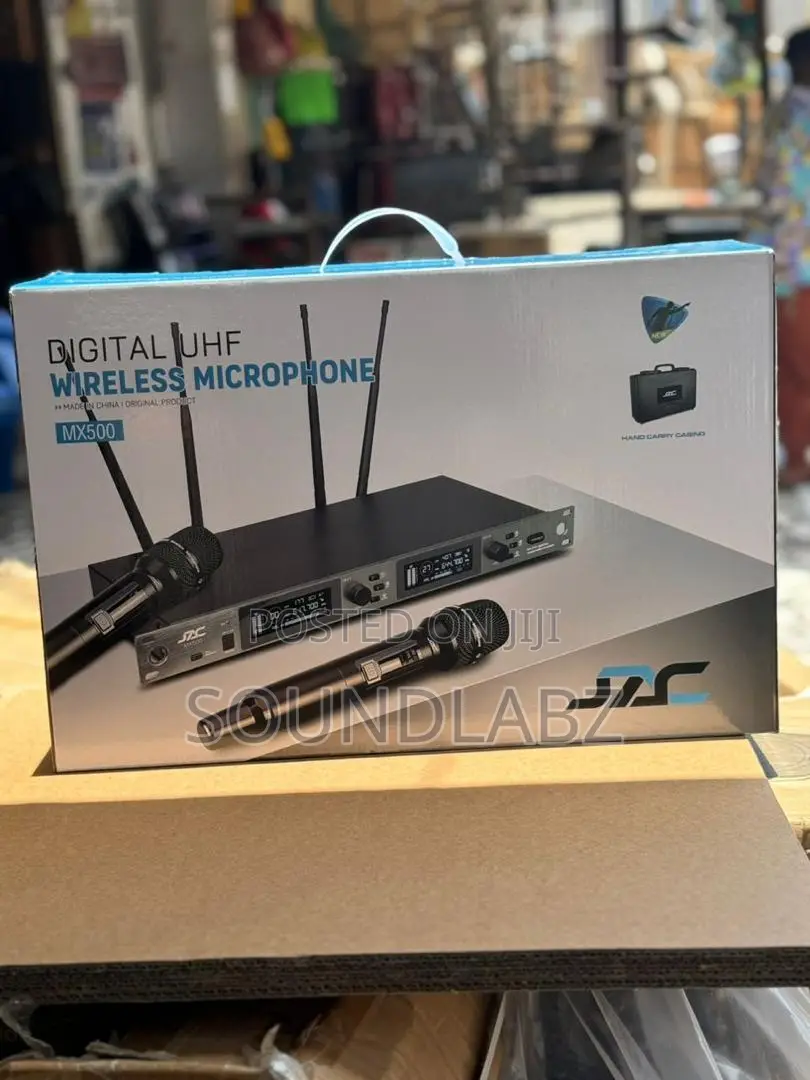 Jac Mx-500 Digital Uhf Wireless Microphone System.