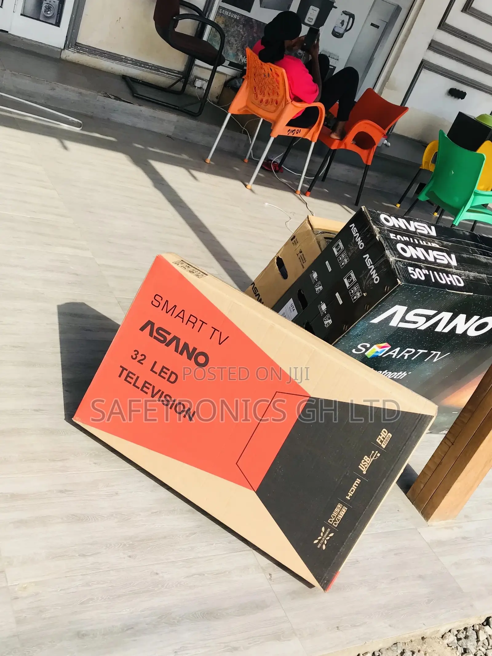 Glossy 32 Inches Led Asano Smart Tv