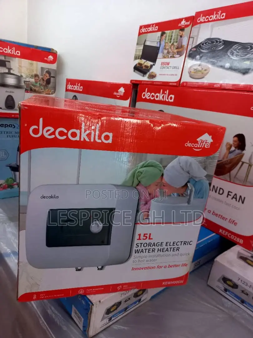 Decakila-15l Water Heater More Powerful