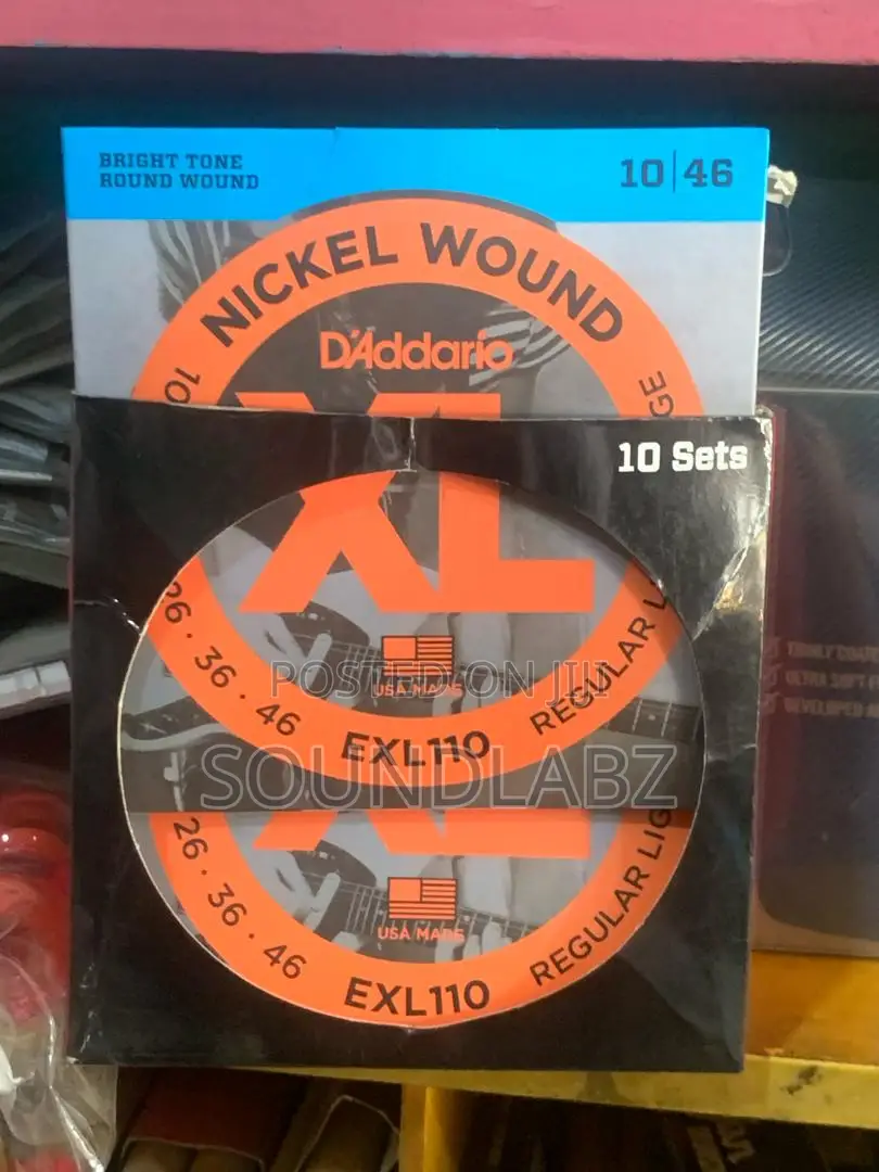 d'Addario EXL110-7 Nickel Wound 7-String Electric Guitar