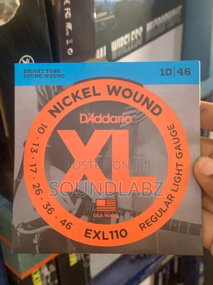 d'Addario EXL110-7 Nickel Wound 7-String Electric Guitar