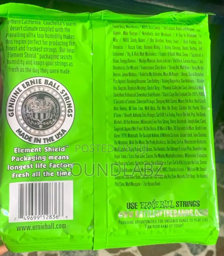 Ernie Ball 5-string Slinky Nickel Wound Bass Guitar Strings
