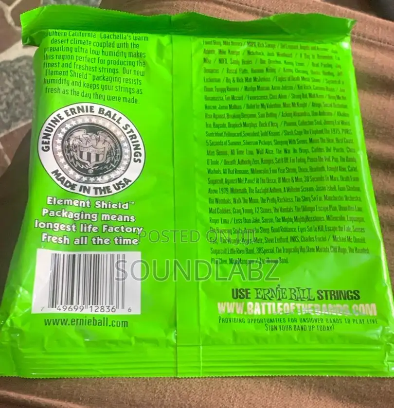 Ernie Ball 5-string Slinky Nickel Wound Bass Guitar Strings