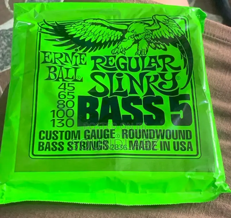 Ernie Ball 5-string Slinky Nickel Wound Bass Guitar Strings