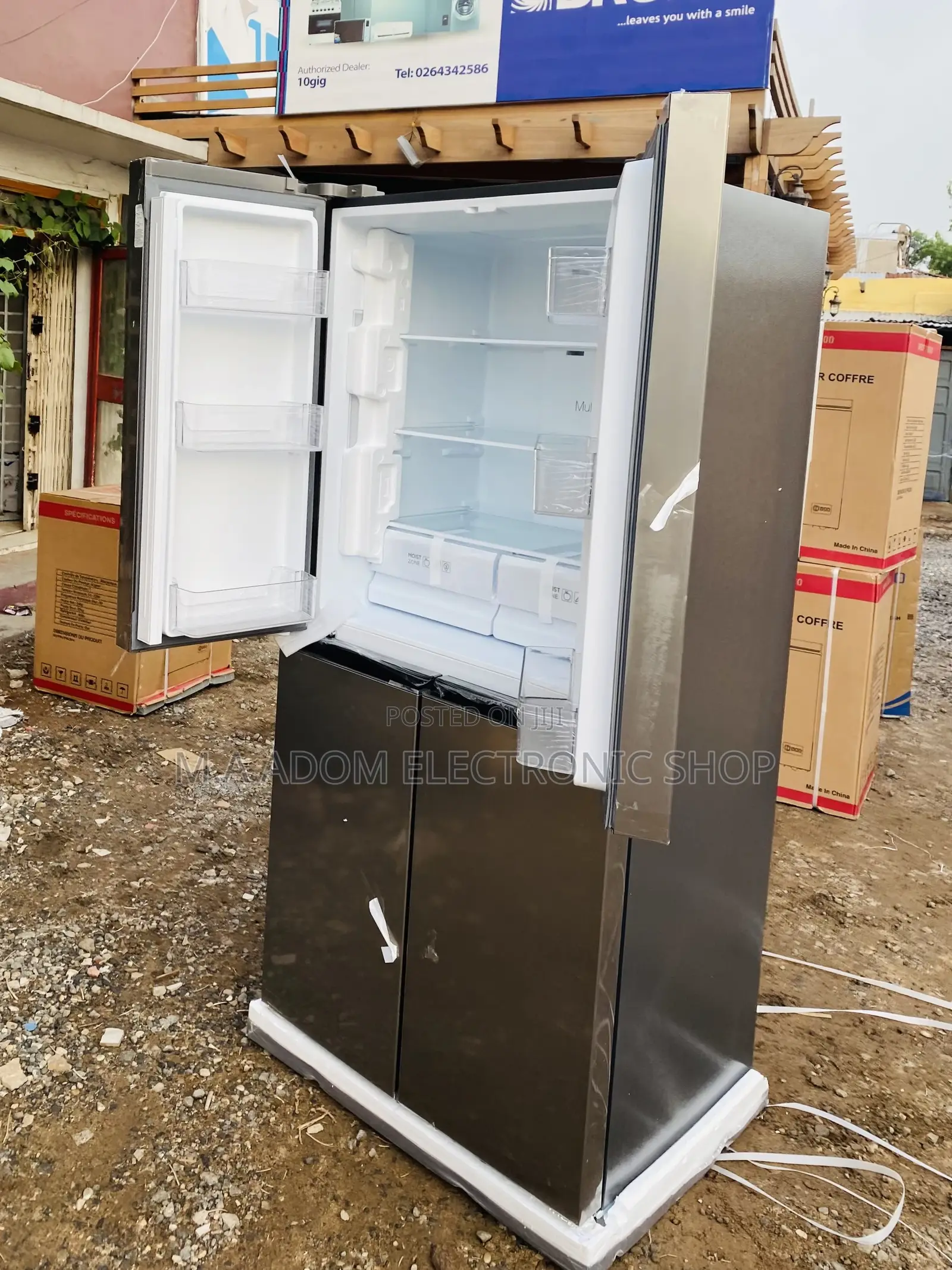 Fast Cooling TCL P460CD French Door 4 Door Refrigerator.