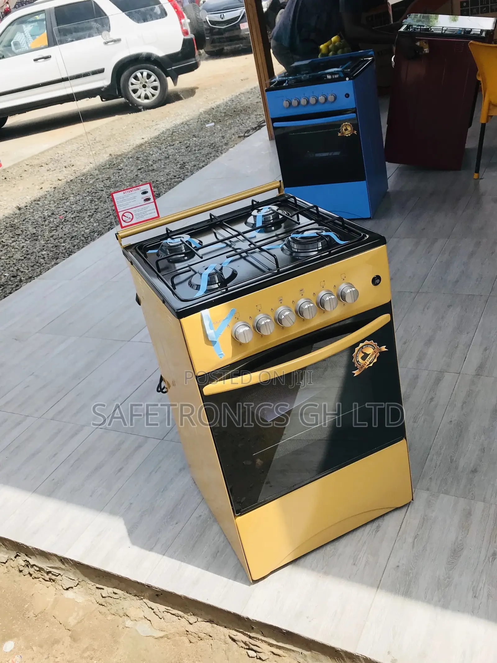 50x50 Glass Lid Oven With Grill Volcano 4 Cooker
