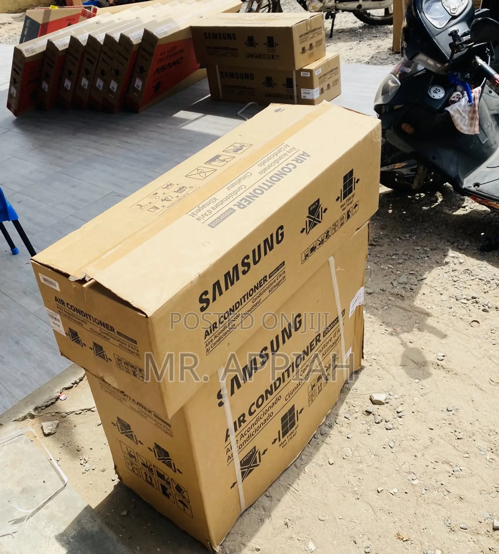 Durable Samsung 2.5hpSplit Type Inverter Electric Ac(White)