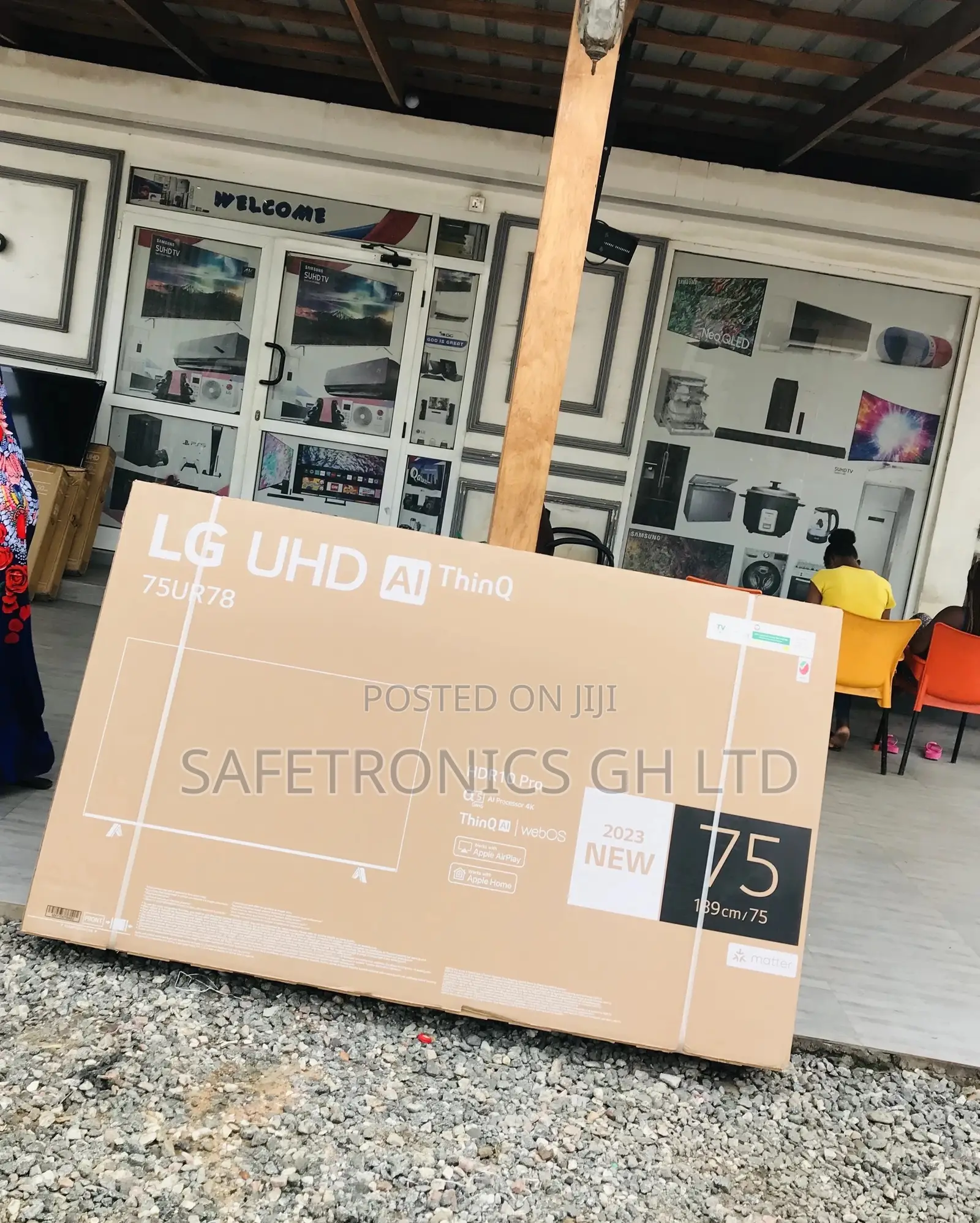 75 Inches Glossy Smart Ur78 Lg Led Tv