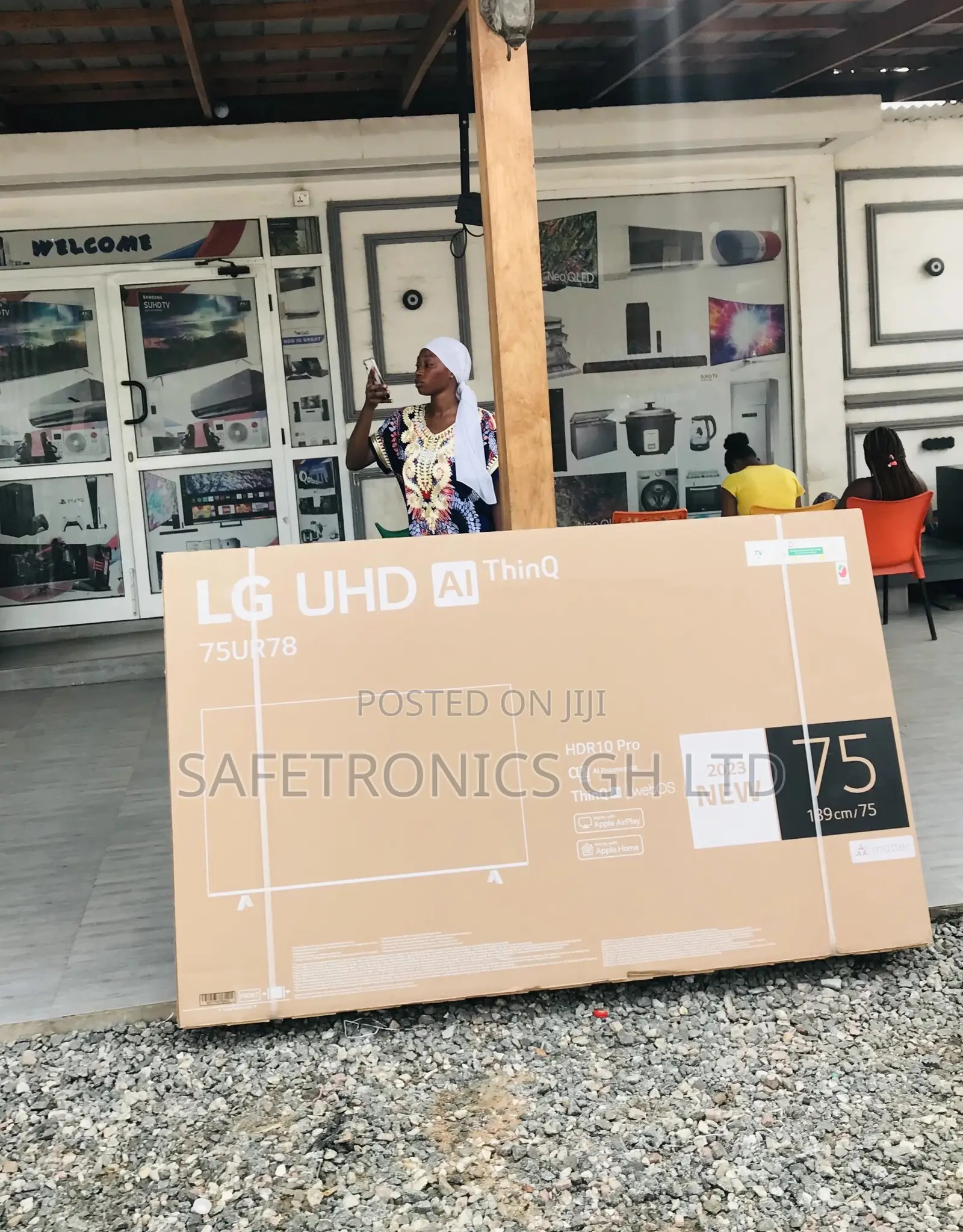 75 Inches Glossy Smart Ur78 Lg Led Tv