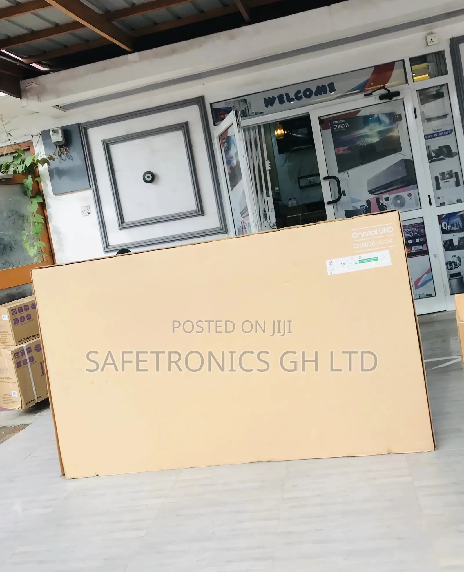 Cu70 65 Inches Glossy Black Samsung Led Smart Tv