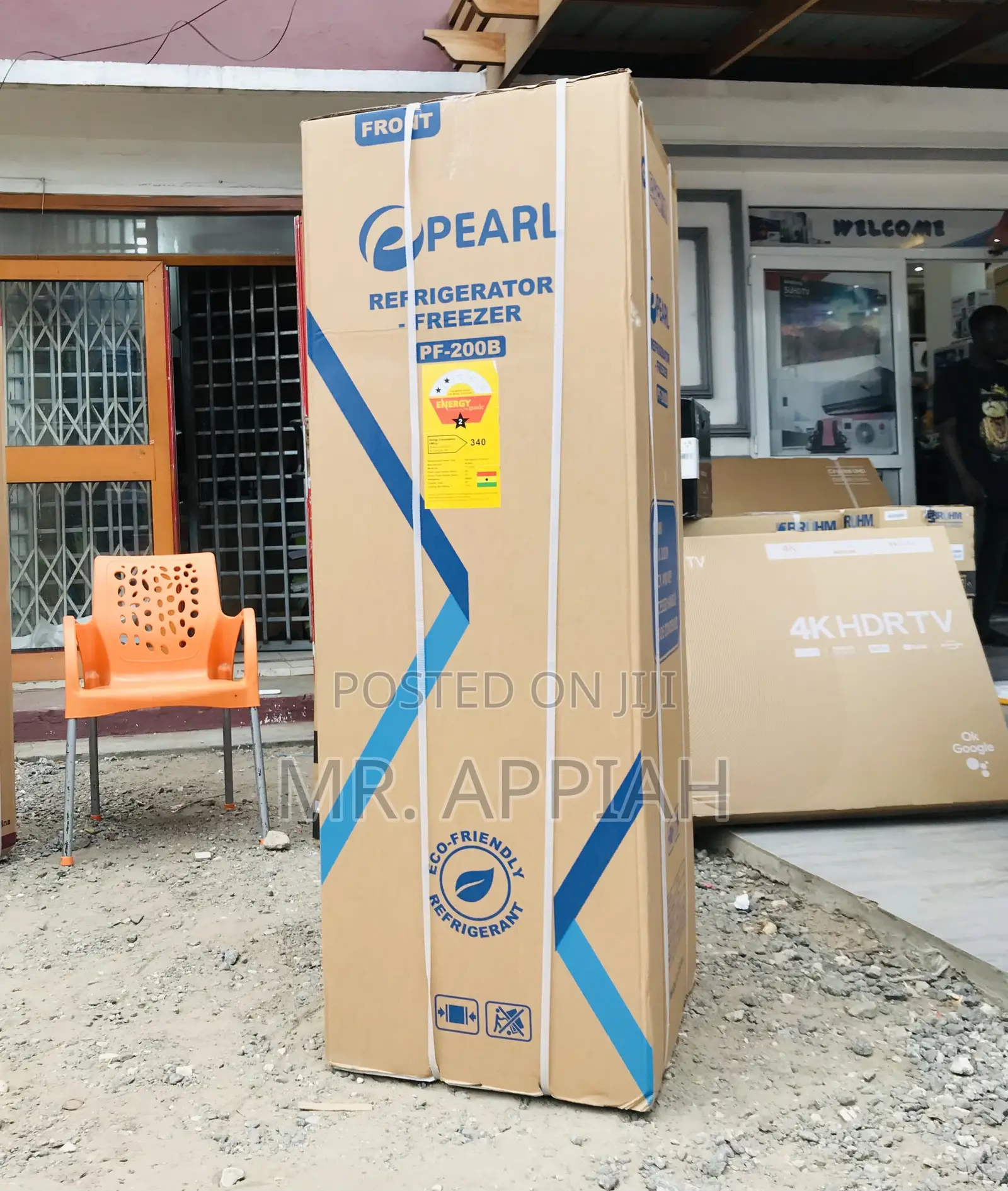 Sleep Design Pearl PF-200B Double Door Electric Fridge.
