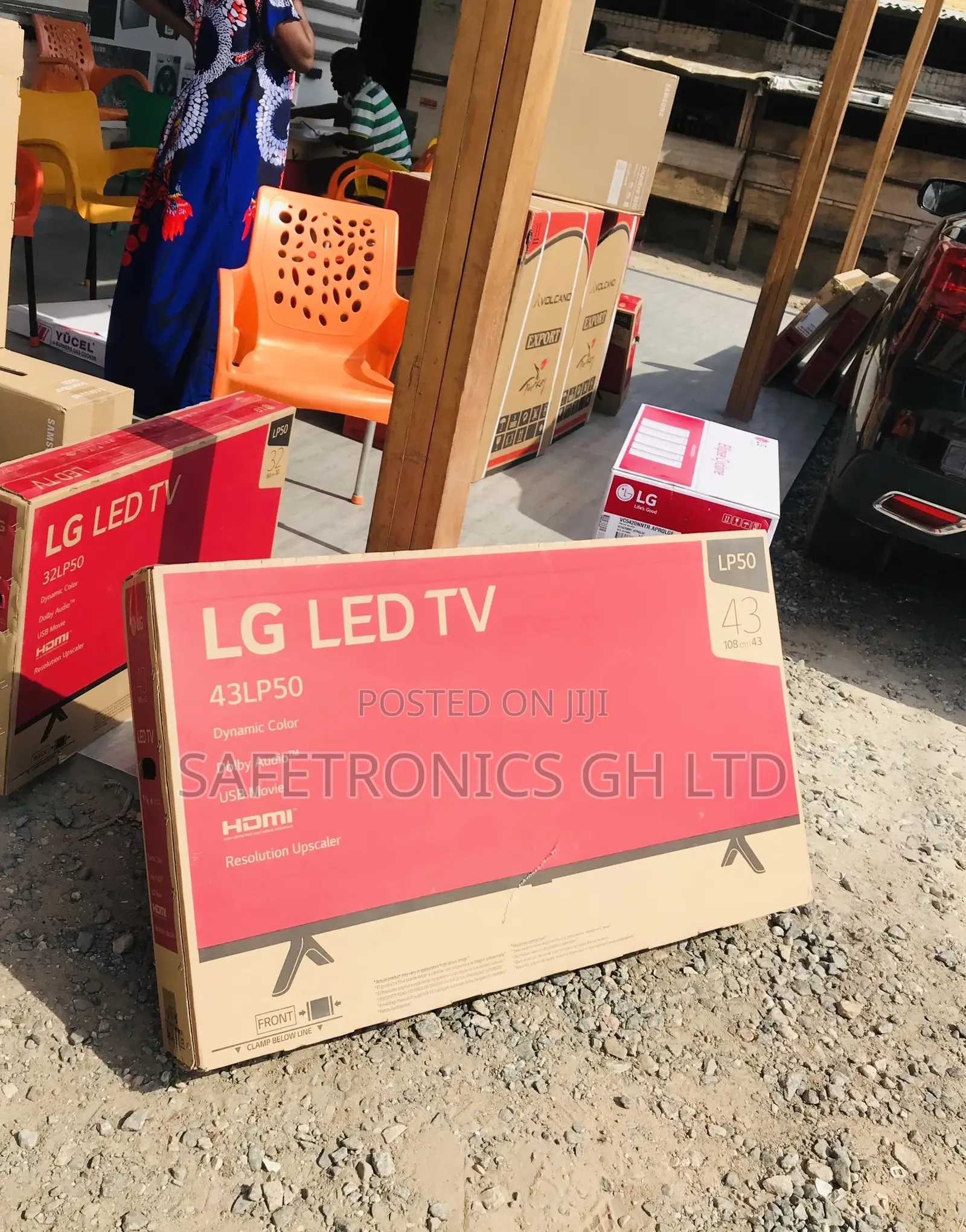 LP50 43 Inches Glossy Black LG Led Tv
