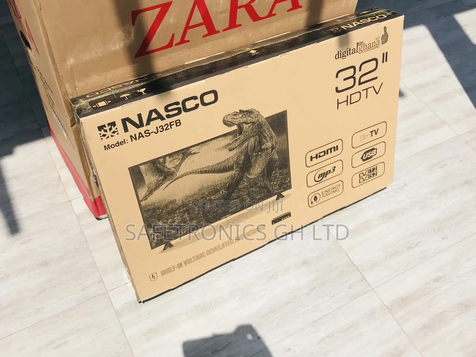 32 Inches Glossy Black Nasco Digital Satellite Tv