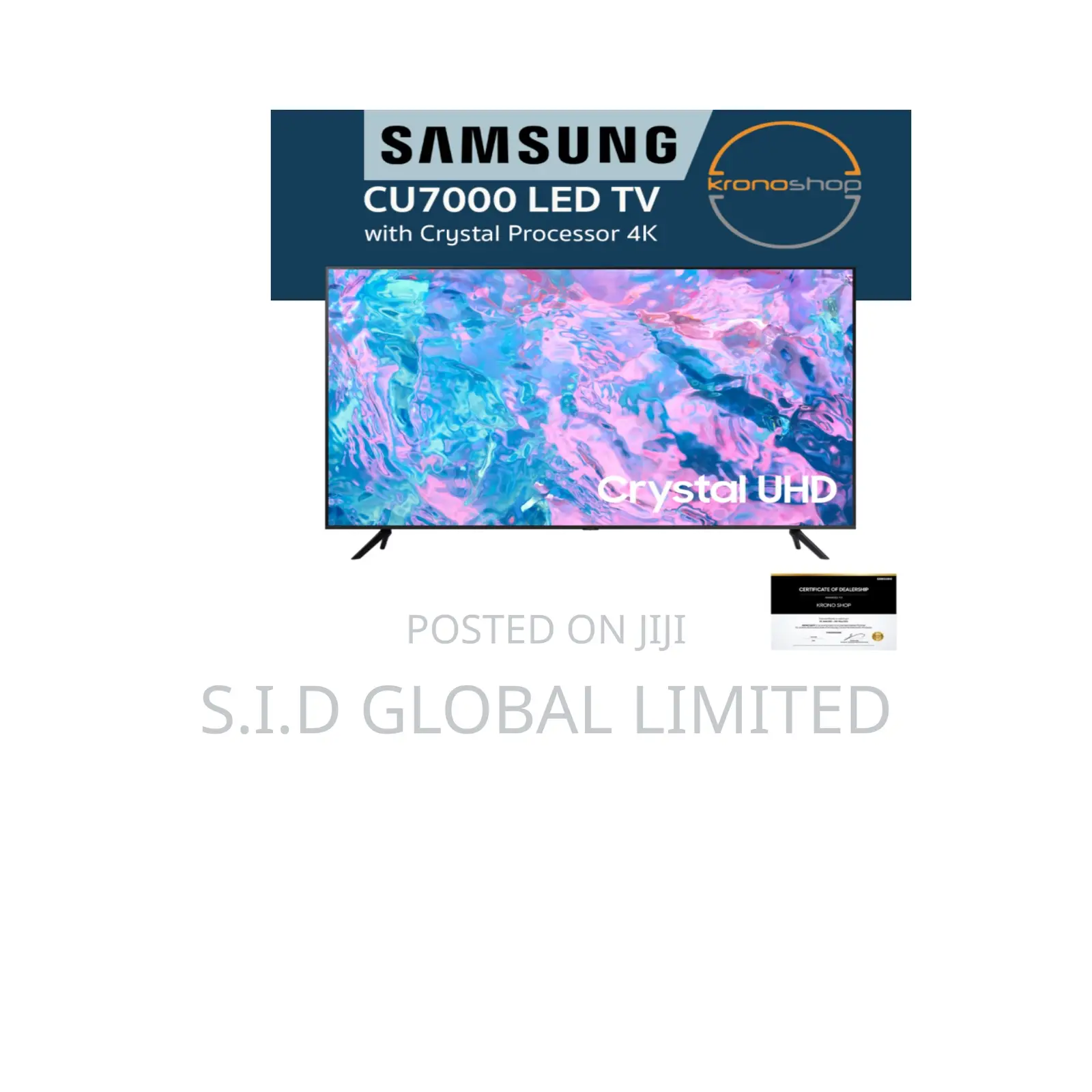 85" Crystal Uhd Cu7000 Smart TV