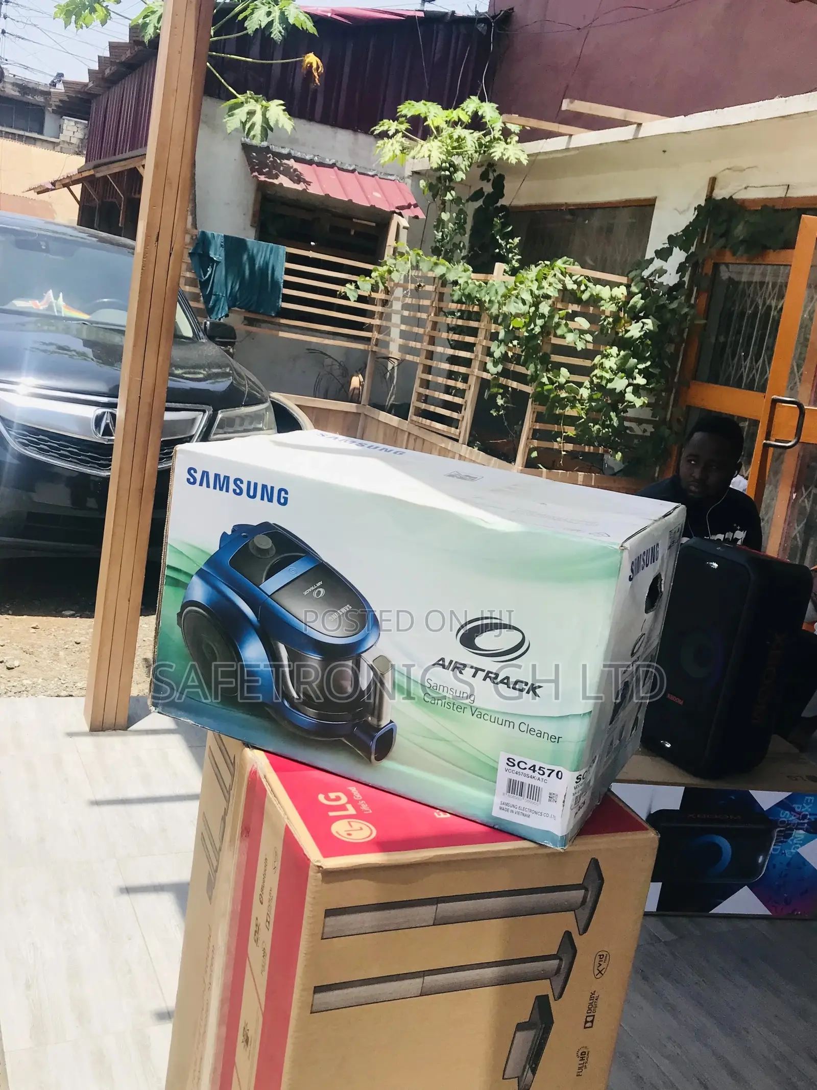 Vacuum Cleaner 20 Liters Black/Blue Samsung