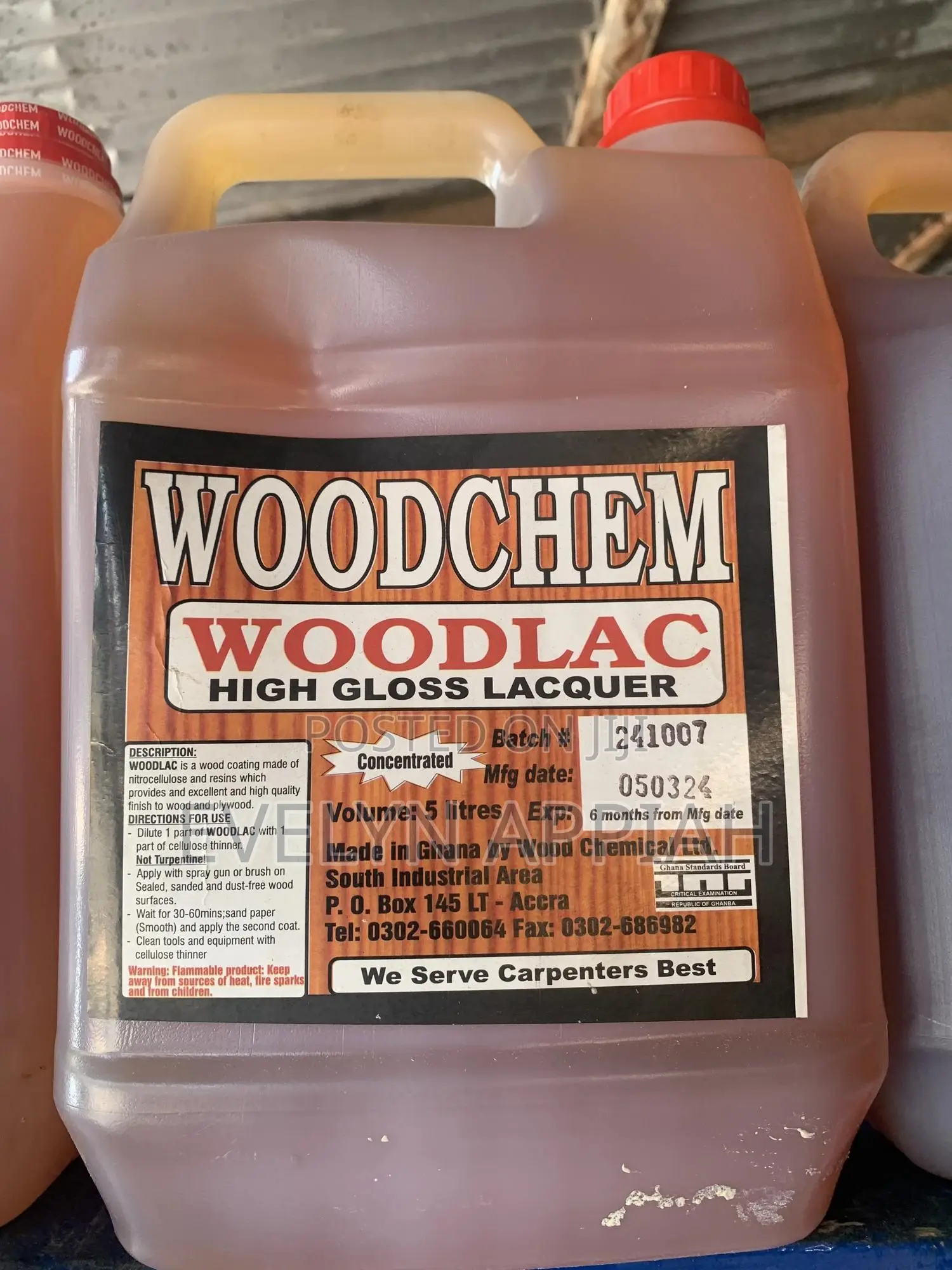 Woodchem Wood Gloss Lacquer