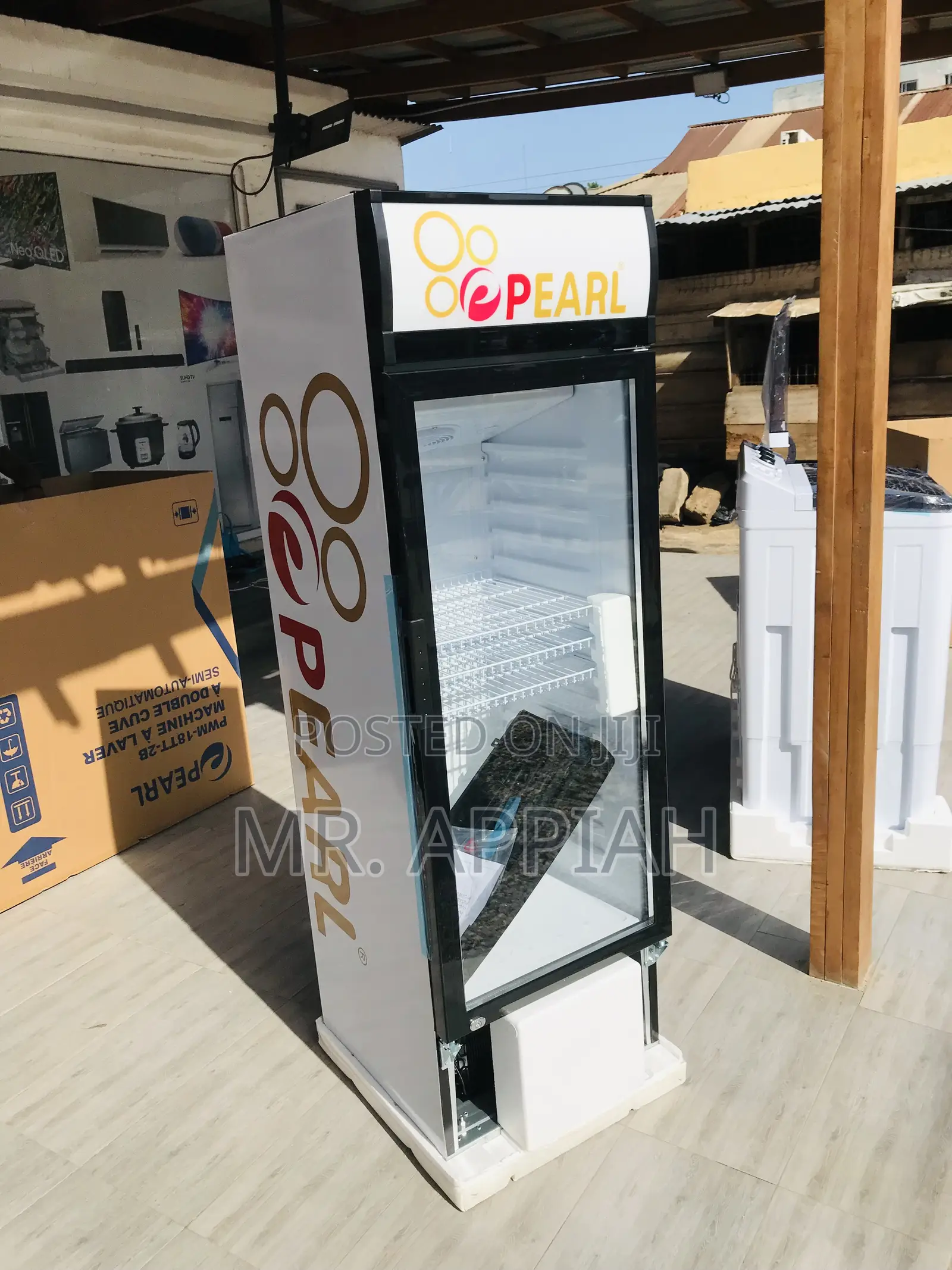 Classic Design Pearl PVC-316-2b Electric Display Fridge