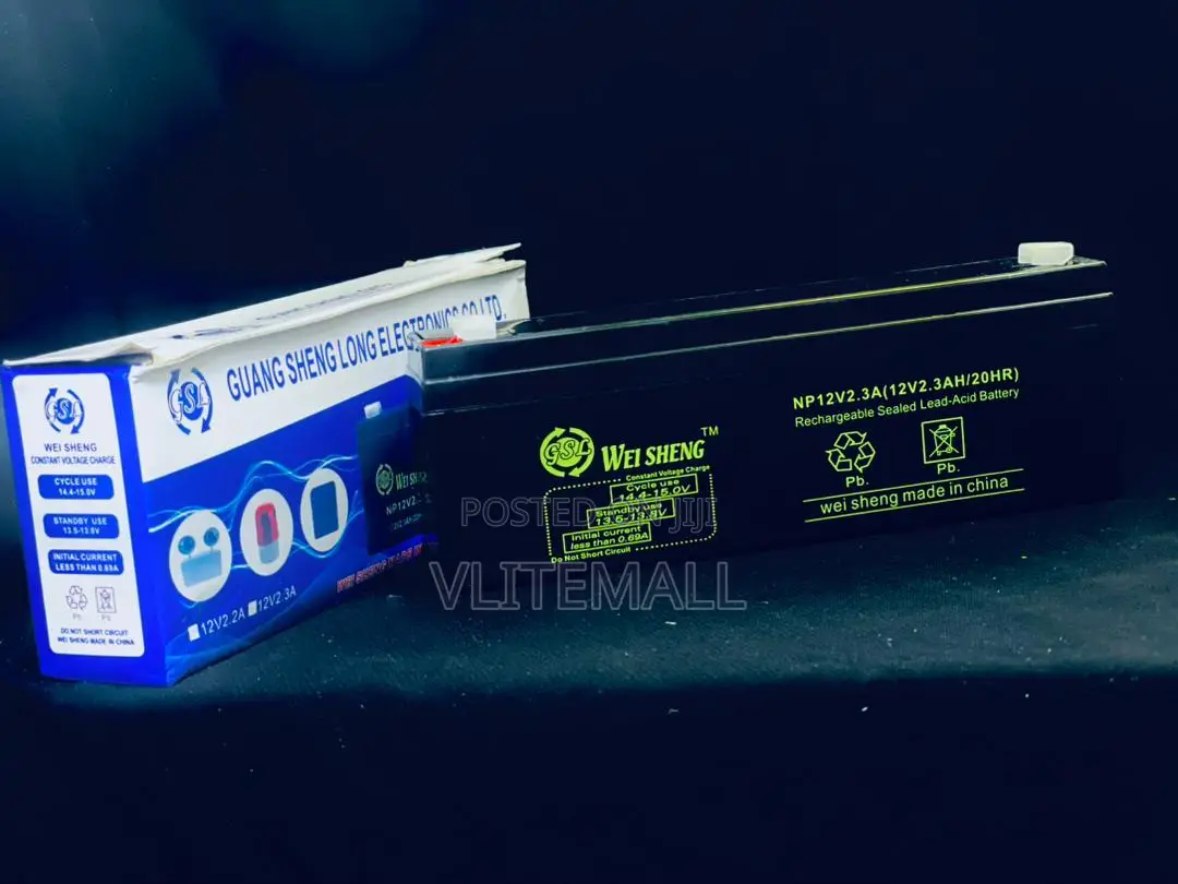 Wei Sheng 12v-2.3ah Battery