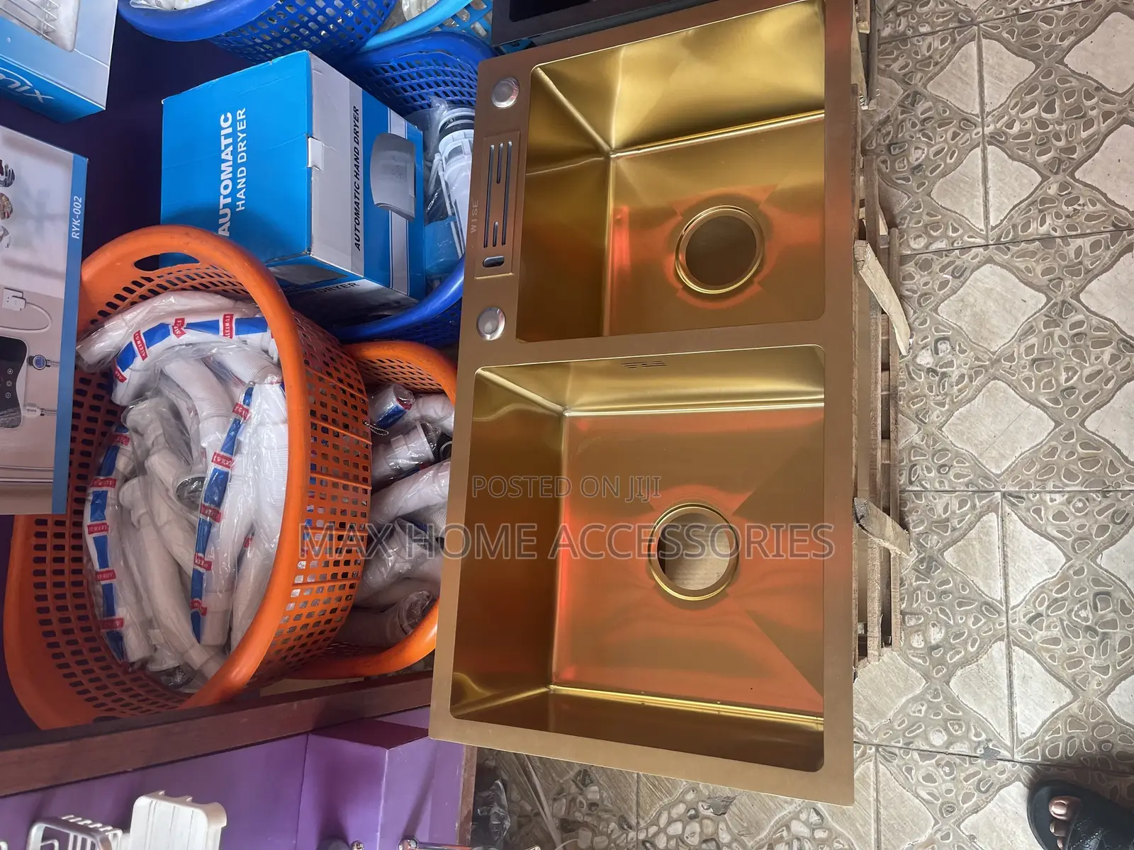 Gold Kitchen Sink