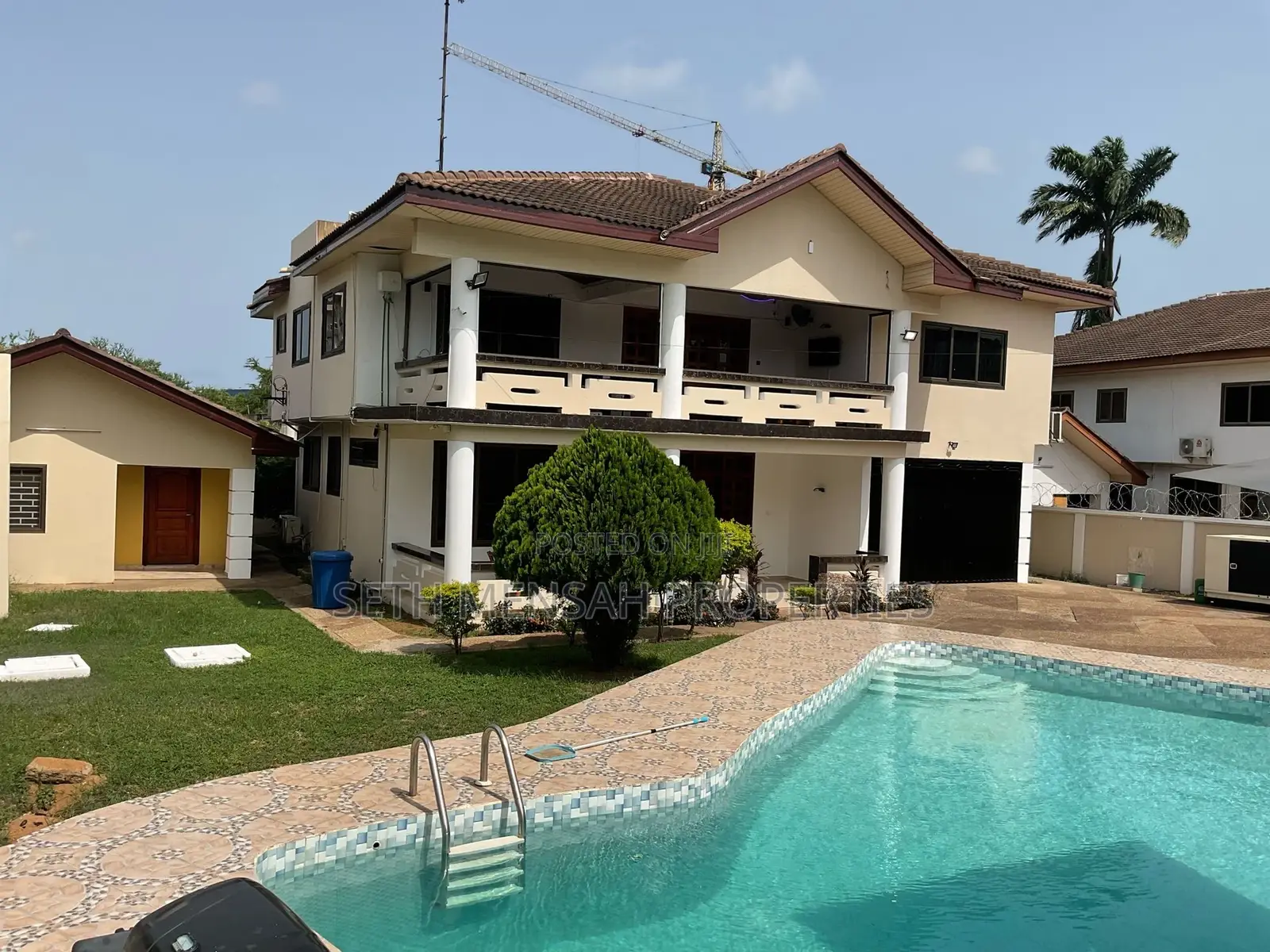 Furnished 4bdrm House in Skm, Airport Residential Area for rent