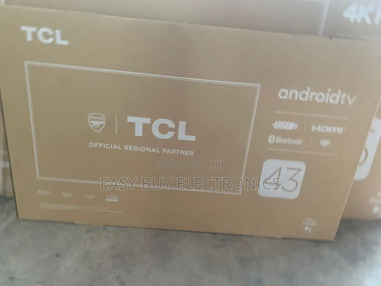 Attractive Frameless TCL Android 43" Tv