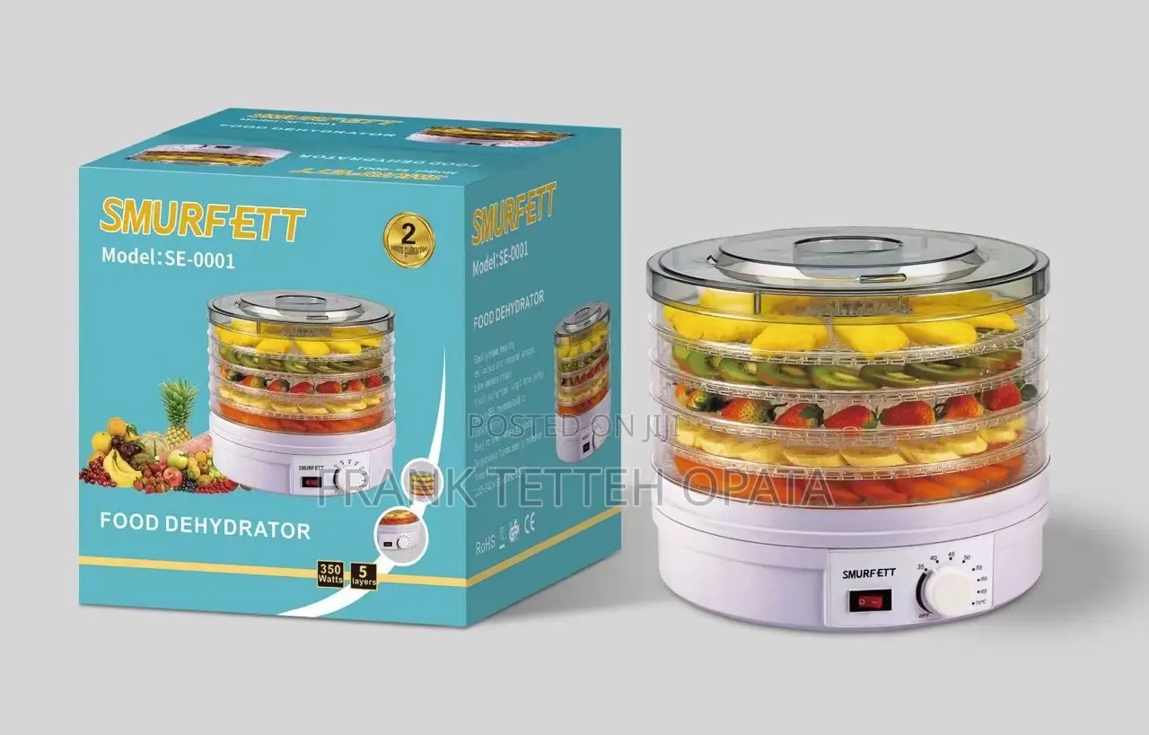 Smurfett 5 Tier Digital Food Dehydrator