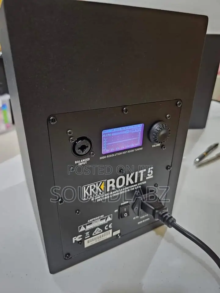 Krk Rokit Rp5 G4 Studio Monitor Active 55w Black
